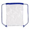 Sac à dos transparent bleu cobalt