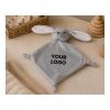 Doudou en polyester. marron