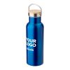 Bouteille isotherme en acier inoxydable bleu