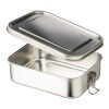 Lunch box en acier inoxydable Kasen argent
