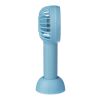 Ventilateur électrique portatif rechargeable en ABS Oren blanc