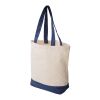 Sac shopping en coton canvas Cole noir