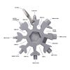 Outil multifonction en acier inoxydable Abel argent