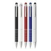 Stylo bille twist en aluminium. rouge | sans marquage | non disponible | non disponible