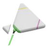 Surligneur triangulaire blanc