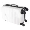Trolley avec coque rigide en ABS. blanc | sans marquage | non disponible | non disponible