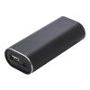 Power Bank muni d'oreillettes noir | sans marquage | non disponible | non disponible