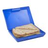 Lunch box en plastique. bleu cobalt | sans marquage | non disponible | non disponible