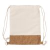 Sac à dos en coton 280g/m². beige | sans marquage | non disponible | non disponible