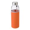 Bouteille en verre d'une contenance de 0,50 L. rouge | sans marquage | non disponible | non disponible