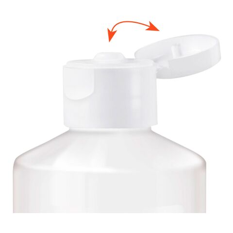 Bouteille de 50 ml - Lait solaire FPS 30 - Body Label Blanc | sans marquage