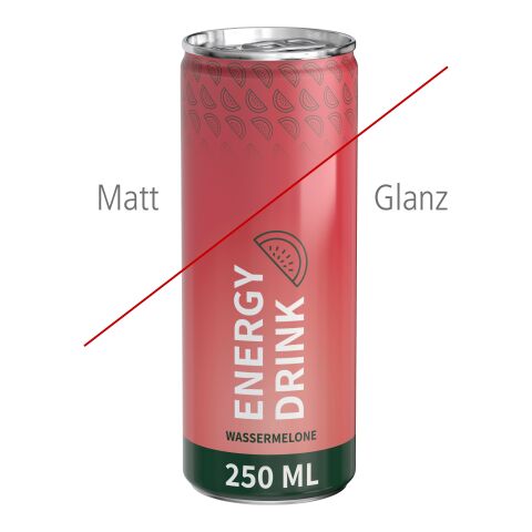 Energy Drink Pastèque 4C brillante | Étiquette en film (Fullbody)