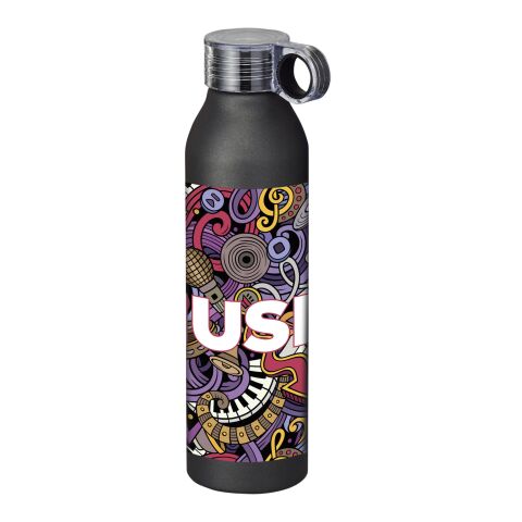 Bouteille de sport Grom - 650 ml Noir
