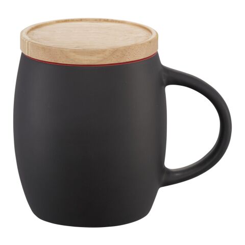 Mug céramique Hearth Standard | Noir-Rouge | sans marquage | non disponible | non disponible