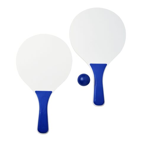 Raquettes de plage Standard | Bleu royal-Blanc | sans marquage | non disponible | non disponible
