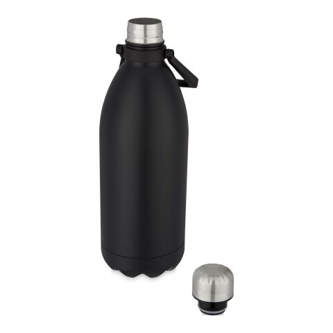 Bouteille isotherme Cove 1,6&nbsp;l en acier inoxydable Standard | Noir | sans marquage | non disponible | non disponible