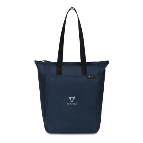 Sac tote avec fermeture à zip en rPET AWARE™ Renew bleu marine | sans marquage | non disponible | non disponible | non disponible