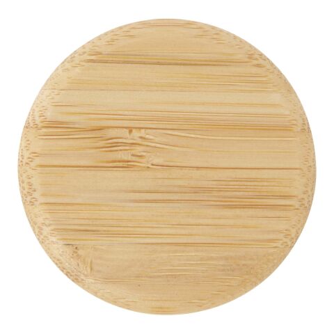 Bouteille d&#039;eau en verre Porto de 500 ml avec poignée en silicone et couvercle en bambou Standard | Translucide | sans marquage | non disponible | non disponible