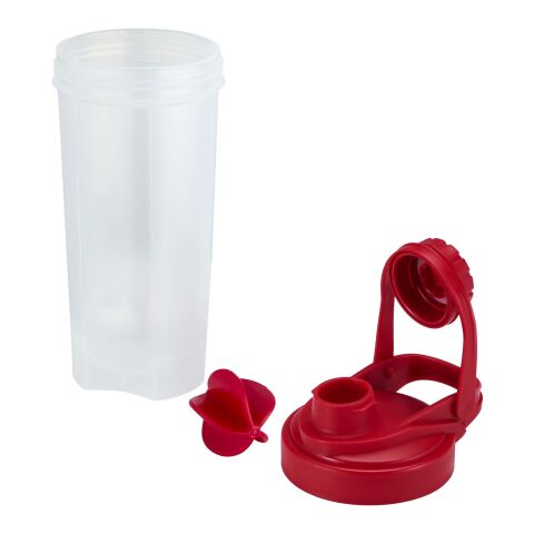 Bouteille de sport Forza de 700&nbsp;ml avec bille de shaker Standard | Rouge | sans marquage | non disponible | non disponible