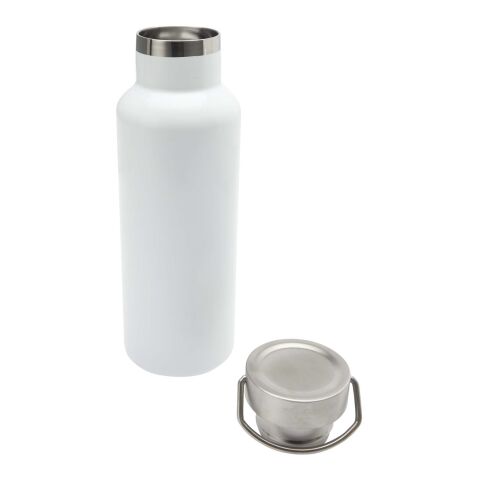 Bouteille d’eau Thor de 500&nbsp;ml en acier inoxydable recyclé et certifié RCS avec impression par sublimation Standard | Blanc | sans marquage | non disponible | non disponible