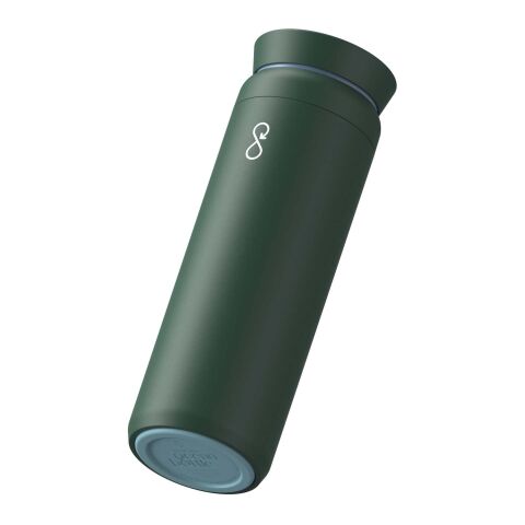 Gobelet en acier inoxydable recyclé Ocean Bottle Peak Brew 590 ml Standard | Vert forêt | sans marquage | non disponible | non disponible