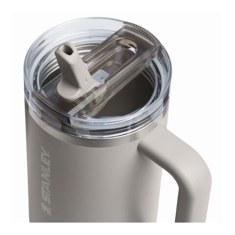 Stanley Quencher® ProTour 1180 ml gobelet à paille isolé en acier inoxydable recyclé Gris