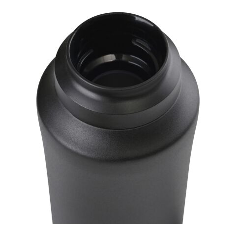 Bouteille 740ml en acier recyclé RCS Aviana™ Rowan noir | sans marquage | non disponible | non disponible