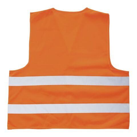 Gilet de sécurité professionnel dans pochette Standard | Orange néon | sans marquage | non disponible | non disponible | non disponible