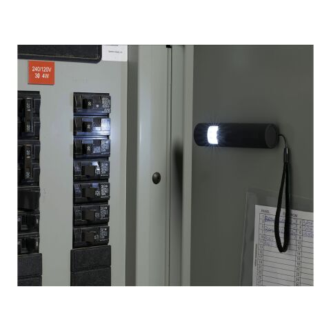 Mini lampe de poche poignée magnétique fine et LED Standard | noir | sans marquage | non disponible | non disponible