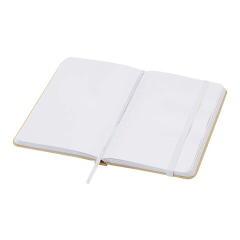 Carnet A6 Reed uni recyclé à couverture rigide Standard | Blanc | sans marquage | non disponible | non disponible