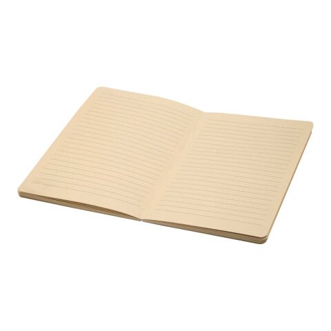 Carnet A5 Liliana à couverture souple en canne à sucre et RPET Standard | Brick | sans marquage | non disponible | non disponible