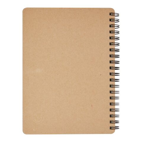 Carnet de note kraft recyclé avec stylo A6 Standard | Naturel-Noir | sans marquage | non disponible | non disponible | non disponible