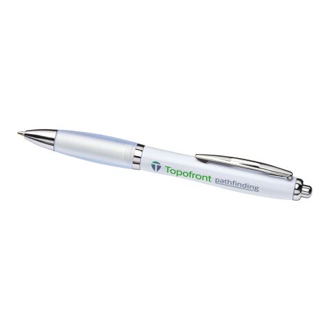 Stylo à bille Nash Standard | Blanc | sans marquage | non disponible | non disponible