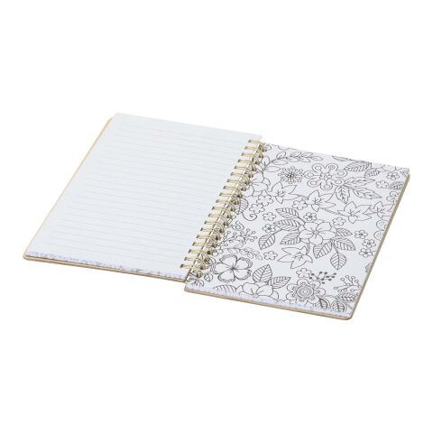 Cahier à couverture rigide Squiggle B6 et lot de marqueurs Naturel