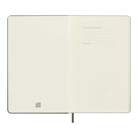 12M Hardcover Wochenplaner Standard | Vert myrte | sans marquage | non disponible | non disponible