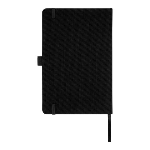 Carnet A5 Honua en papier recyclé avec couverture en PET recyclé Standard | Noir | sans marquage | non disponible | non disponible | non disponible