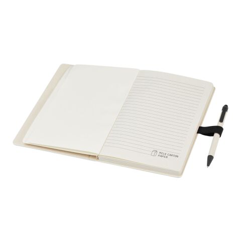 Ensemble carnet de notes format A5 et stylo bille Dairy&nbsp;Dream Standard | Noir | sans marquage | non disponible | non disponible