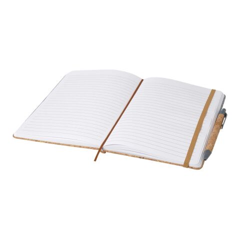 Carnet à couverture rigide A5 Veronica Standard | Gris-Naturel | sans marquage | non disponible | non disponible | non disponible