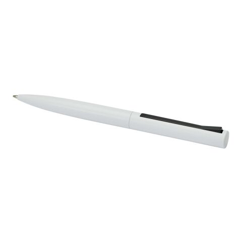 Stylo bille en aluminium recyclé Juana Standard | Blanc | sans marquage | non disponible | non disponible