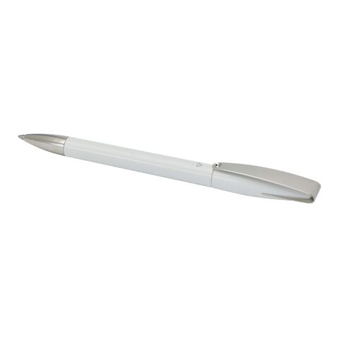 Stylo bille en plastique recyclé Ana Standard | blanc | sans marquage | non disponible | non disponible
