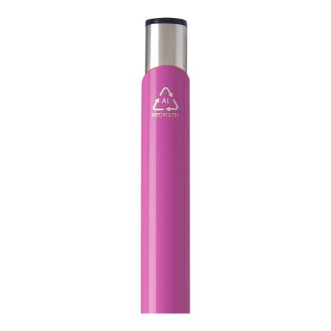Stylo bille en aluminium recyclé Moneta (encre bleue) Standard | Magenta | sans marquage | non disponible | non disponible