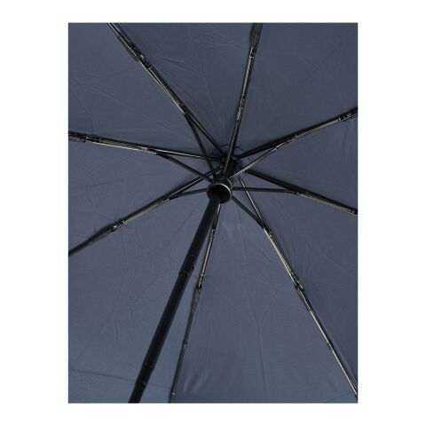 Parapluie en PET recyclé pliable 21&quot; à ouverture/fermeture automatique Bo Standard | Deep blue | sans marquage | non disponible | non disponible | non disponible
