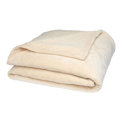 Couverture sherpa recyclée GRS Ashen Oatmeal | sans marquage | non disponible | non disponible | non disponible