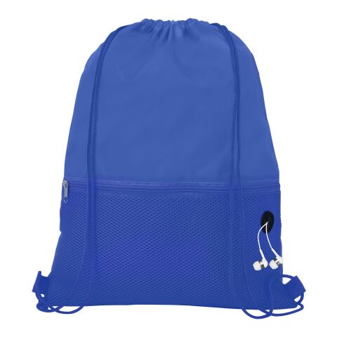 Sac à dos Oriole avec cordon, en maille filet Standard | Bleu royal | sans marquage | non disponible | non disponible | non disponible