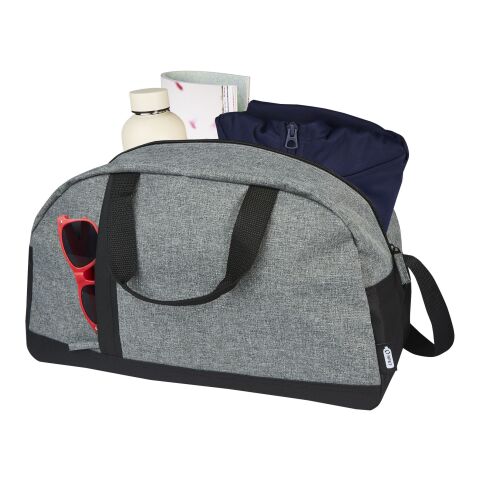 Sac de voyage et de sport Reclaim recyclé GRS bicolore de 21 L Standard | Noir-Gris | sans marquage | non disponible | non disponible | non disponible