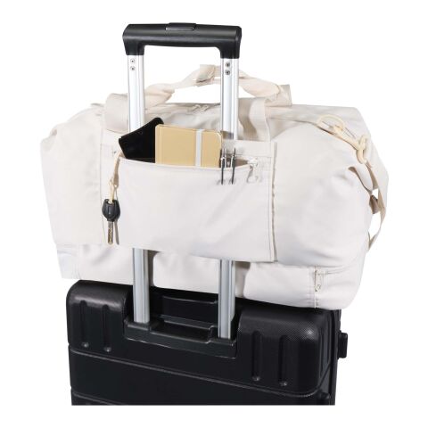 Sac de voyage Trip&nbsp;Aware™ de 42&nbsp;L en matériaux recyclés Standard | Blanc cassé | sans marquage | non disponible | non disponible | non disponible