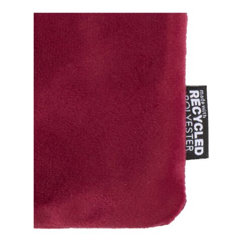 Set de trousses de toilette en velvet gomme recyclées GRS Swift Standard | Bordeaux | sans marquage | non disponible | non disponible | non disponible