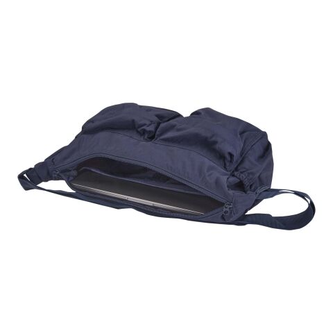 Sacoche pour ordinateur portable Calli 13 pouces en nylon recyclé GRS Marine