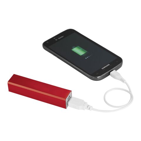 Batterie de secours alu 2200mAh Volt Standard | Rouge | sans marquage | non disponible | non disponible