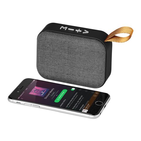 Enceinte Bluetooth® en tissu Fashion Standard | Gris | sans marquage | non disponible | non disponible